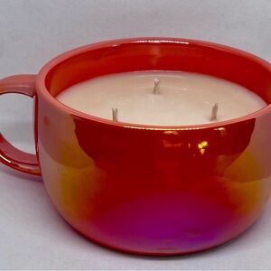 Pumpkin Pecan Waffles-Iridescent Orange 3-Wick Candle| 15 oz Hand Poured Soy Wax